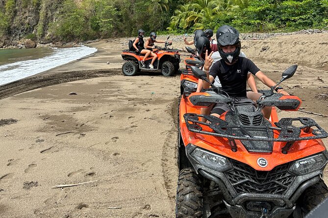 St Lucia ATV Tour : Waterfall, Plantation, Beach and Distillery - Safety, pace, and group size
