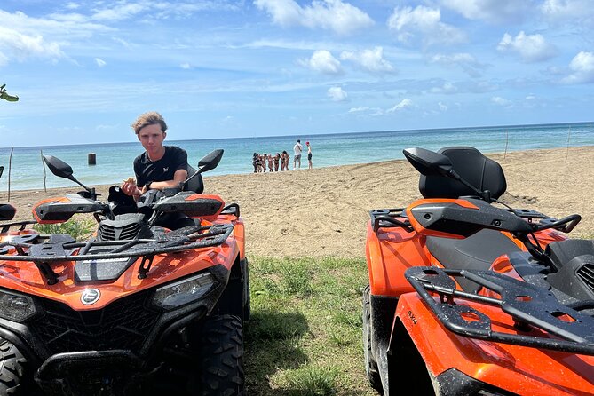 St Lucia ATV Tour : Waterfall, Plantation, Beach and Distillery - Choosing between the two routes