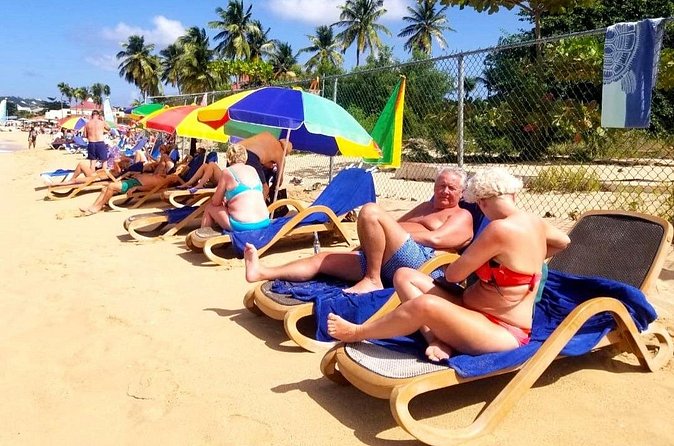 St. Lucia Beach Day with Paradise Beach Comforts & Transportation - What the $50 price includes