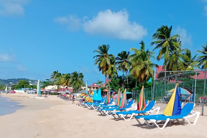 St. Lucia Beach Day with Paradise Beach Comforts & Transportation - Booking details and small practical points