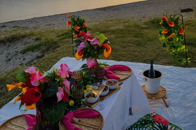 St Lucia Beachfront Sunset Picnics - Sunset is the main event, not a rushed photo stop