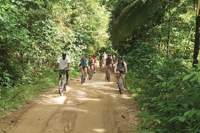 St Lucia Bike and Hike - Errard Waterfall is the well-earned break