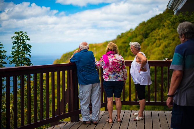 St Lucia Cruise Ship Excursion - Soufriere and the approach to the Pitons