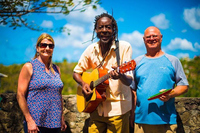 St Lucia Cruise Ship Excursion - Tet Paul Nature Trail and the twin Pitons