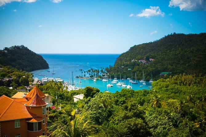 St Lucia Cruise Ship Excursion - Morne Fortune: your first view of Castries