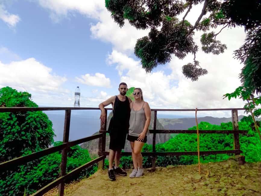 St. Lucia: Highlights Tour with mud baths and waterfalls - Morne Fortune delivers the first big view