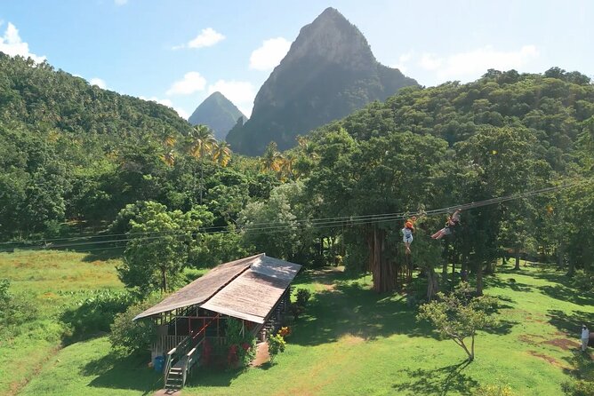 St. Lucia Morne Coubaril Estate Zipline Experience - Starting at Morne Coubaril Estate