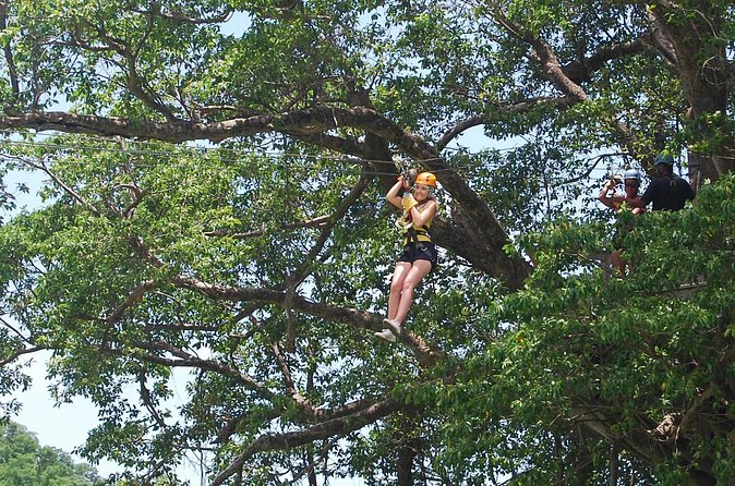 St. Lucia Morne Coubaril Estate Zipline Experience - Views beneath Petit Piton