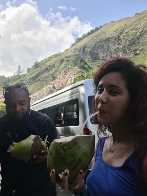 St Lucia: Mud Baths, Waterfall & Tet Paul Trail Tour - A cool waterfall stop before lunch