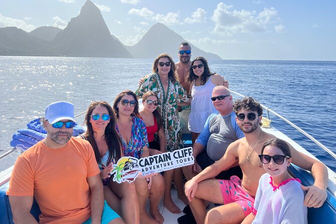 St. Lucia Private Boat to Soufriere:Snorkeling, Sightseeing,Beach - A private way to see St. Lucia’s west coast