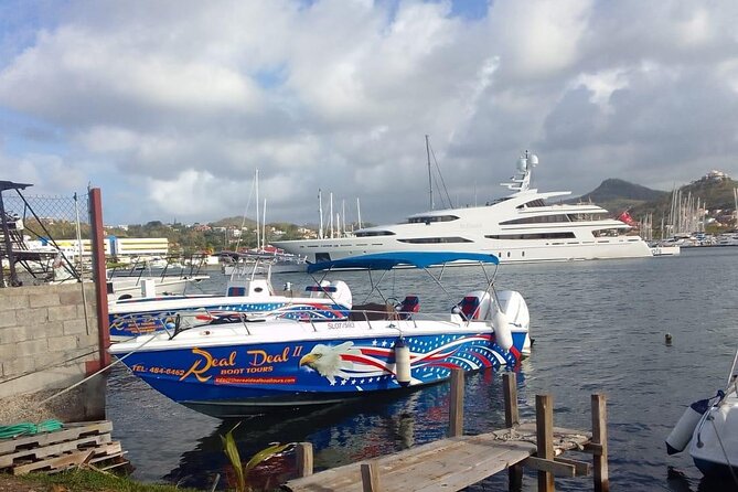 St Lucia Private Boat Tour/Sightseeing/Snorkeling - The Pitons, St Lucia’s unmistakable landmark
