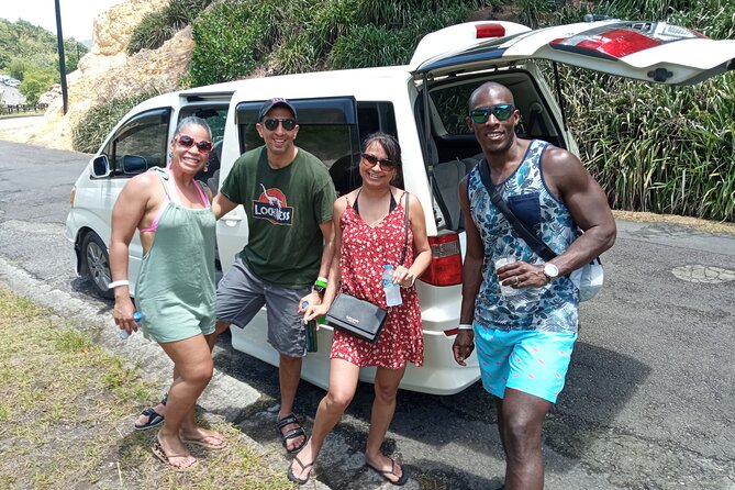 St.Lucia Private Island Tour - Anse La Raye and Canaries show the working coast
