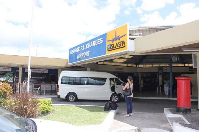 St Lucia Private Round Trip Airport Transfer GFL Charles Airport - The return trip begins at your accommodation