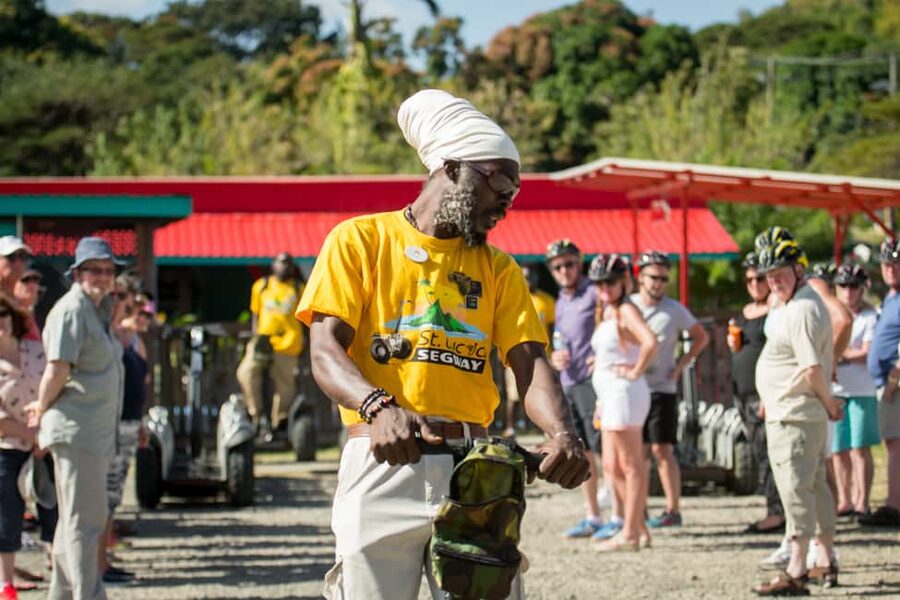 St. Lucia: Rodney Bay Village Segway - Woodland paths, plants, and island stories