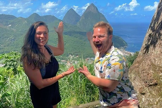 St Lucia Rum Distillery Tour & Mineral Bath Excursion - Morne Fortune offers the clearest city view