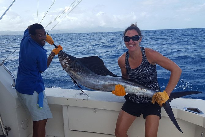 St Lucia Sport Fishing Tour - Chasing wahoo, dorado, sailfish, and marlin