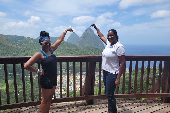St Lucia Sulphur Springs Drive- in Volcano Tour & Therapeutic Mud baths - Getting muddy in the black sulfur pools