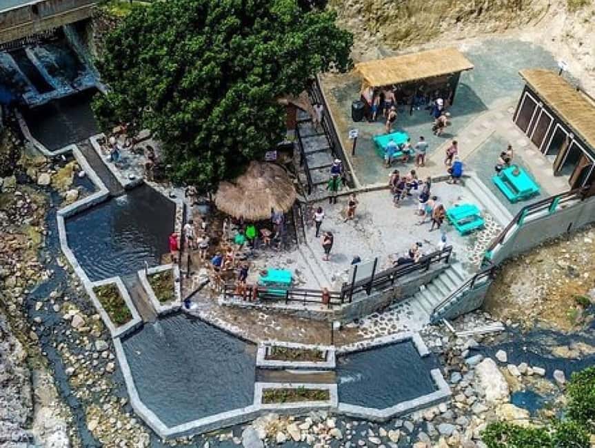 St. Lucia: Sulphur Springs Mud Bath and Toraille Waterfall - Cooling off at 65-foot Toraille Waterfall