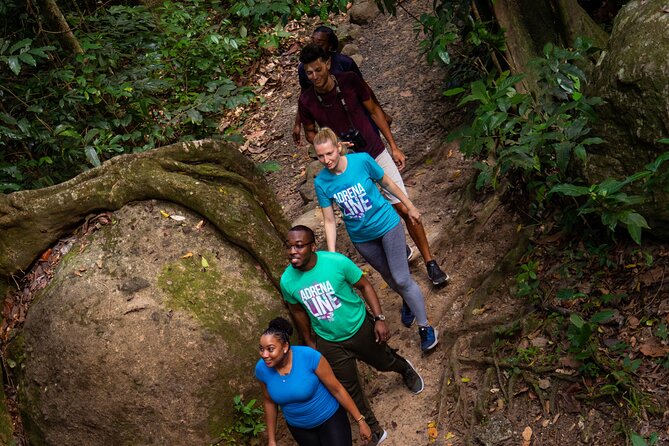 St. Lucia Zip line, Aerial Tram and Hiking tour Ultimate 3 - Eight zip lines and 16 platforms