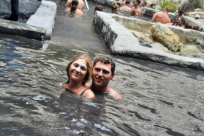 Sulphur Springs Mud Bath and Toraille Waterfall Tour with Creole Lunch - The Pitons from the road
