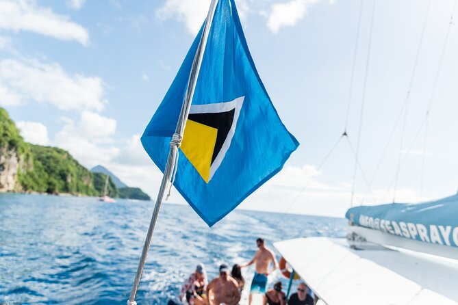 Tet Paul Hike & Soufriere Catamaran Experience - Marigot Bay on the return route