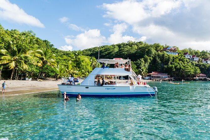 Tet Paul Hike & Soufriere Catamaran Experience - Drinks, snacks, and snorkeling