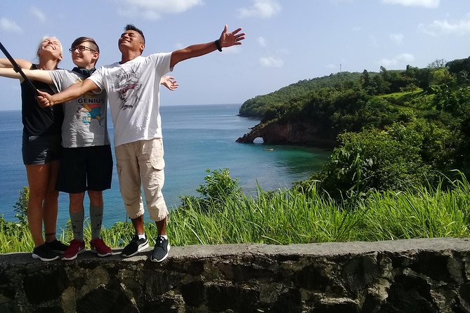 Tet Paul "Stairway to heaven" Tour in St Lucia - The long ride south from Castries