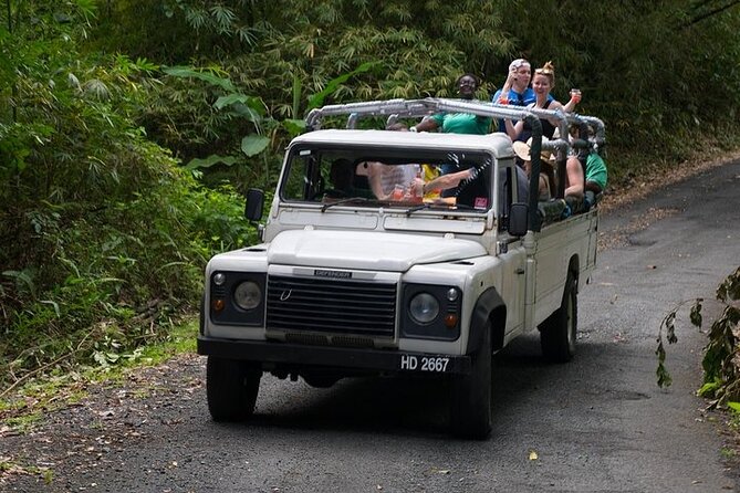 Treetop Adventure Park Canopy Tour - The ride east from Castries