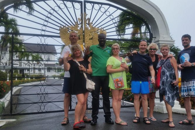 Trip to Soufiere: Volcano, Twin Pitons, Waterfall, Mud Bath & Botanical Garden - The Twin Pitons close up