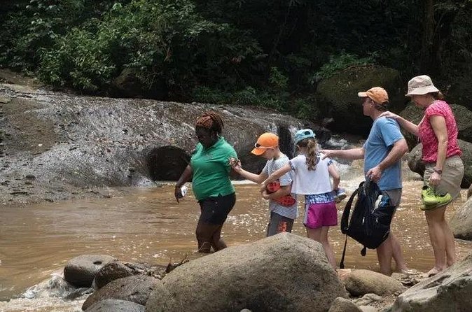 Triple Adventure - Jeep Safari - The rainforest walk to Errard Waterfall