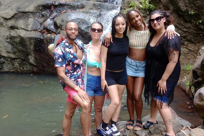 Waterfall and Beach Safari in Santa Lucia - The banana-growing valley changes the scenery